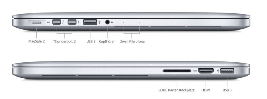 Test Macbook Pro 13 Zoll Mit Retina Display Early 2015 Pctipp Ch