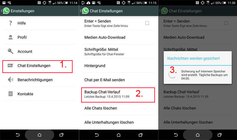 Wo wird WhatsApp Chat-Backup gespeichert iPhone? Wo wird WhatsApp Chat-Backup gespeichert iPhone?