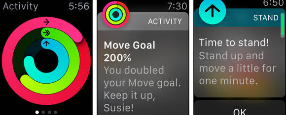 Die Fortschrittsringe und Benachrichtigungen der Apple Watch haben mich mehr motiviert als andere Fitness-Armbänder