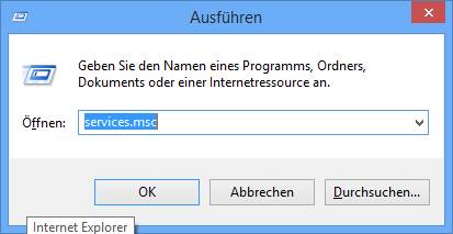 services.msc offeriert eine komplexere Ansicht mit allen Prozessen, egal ob laufend oder nicht, und gibt Aufschluss über deren Abhängigkeiten