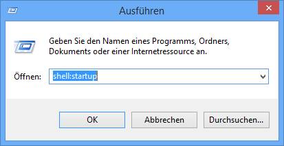 Schauen Sie auch im Autostart-Ordner, welche Programme beim Systemstart nicht gestartet werden sollen: Wenn Sie diesen nicht finden, geht das über diesen Systembefehl