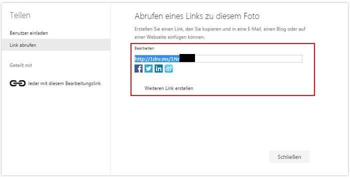 OneDrive: Short-URLs erstellen - pctipp.ch