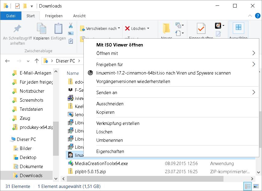 Windows 10 Befehl Datentragerabbild Brennen Fehlt Pctipp Ch