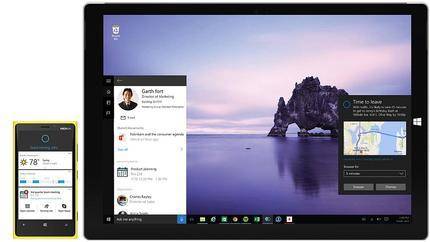 In Verbindung mit Office 365 wird Cortana zur virtuellen Sekretärin - aber (noch) nicht auf Schweizerdeutsch
