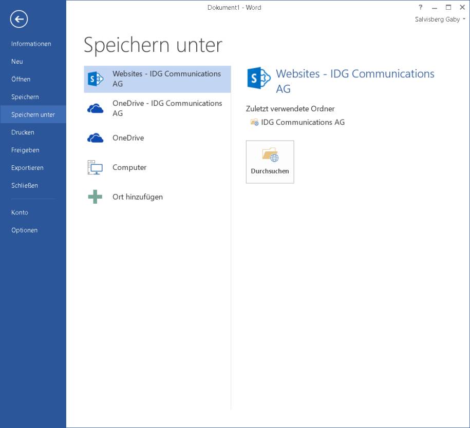 Office 2013 Klassische Offnen Speichern Fenster Zuruckbringen Pctipp Ch