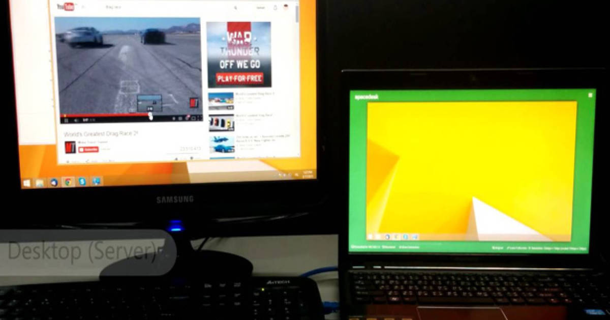 Tablet oder Laptop als Zweitmonitor einrichten pctipp.ch