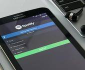 Spotify-App auf einem Smartphone