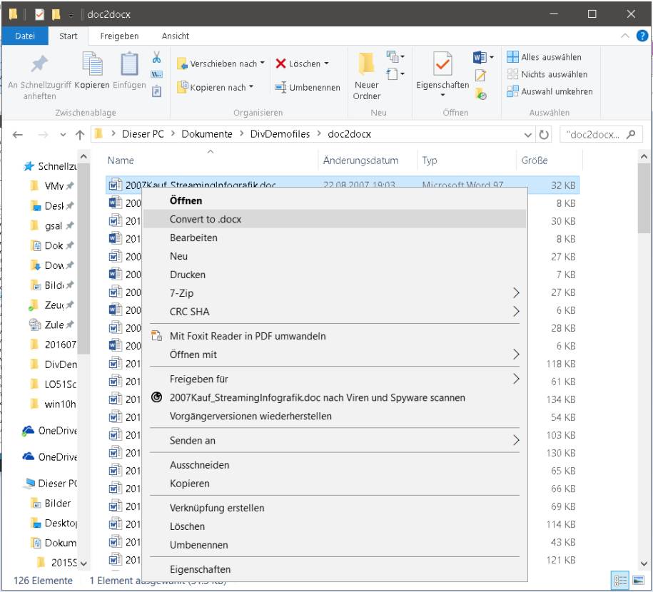 Schnellkonvertieren Doc Zu Docx Xls Zu Xlsx Pctipp Ch