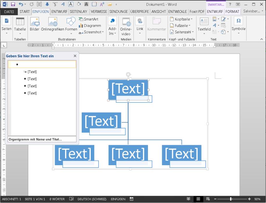 Wie Erstelle Ich In Word Excel Ein Organigramm Pctipp Ch