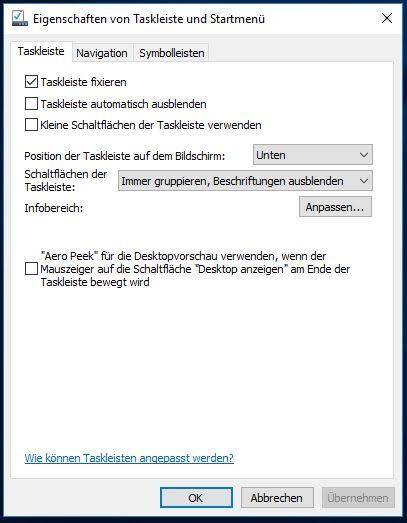 In Windows 7 und frühen Windows-10-Versionen öffnete sich noch dieses Einstellungsfenster