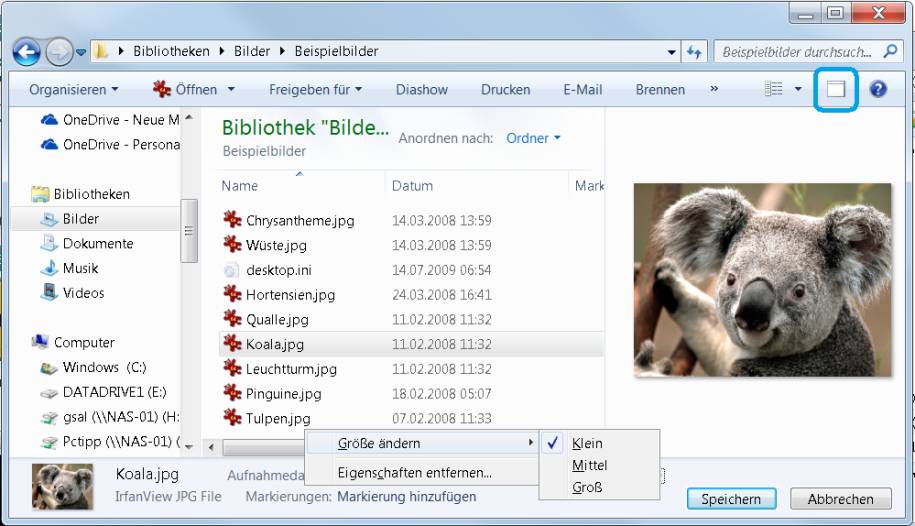 Win7/Win10 Bildvorschau im WindowsExplorer pctipp.ch