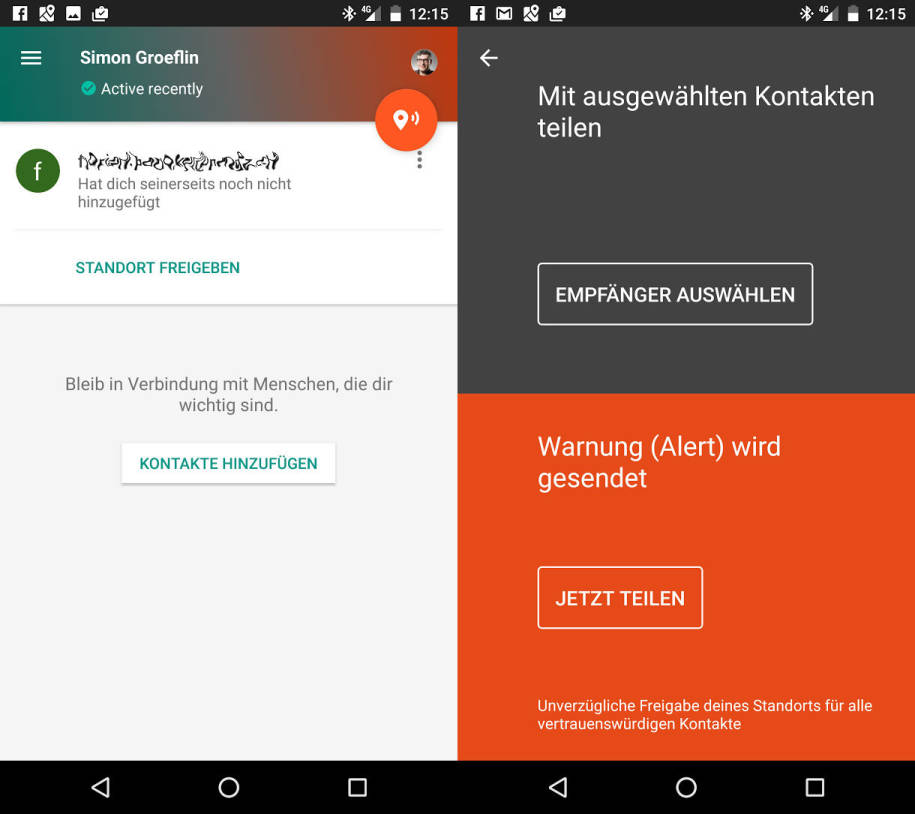 Vertrauenswürdige Kontakte Google bietet jetzt eine NotfallApp an pctipp.ch