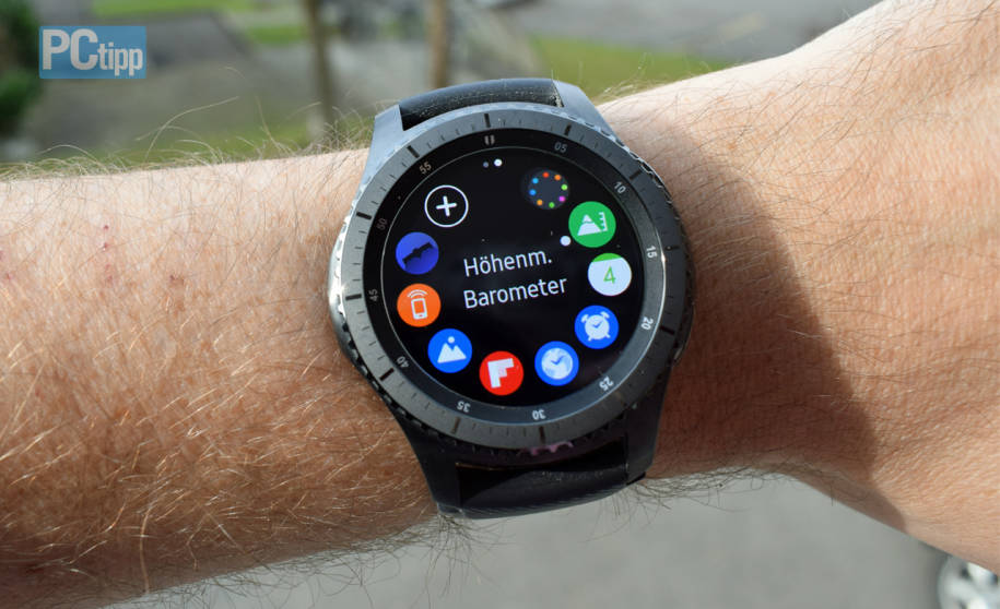 gear s3 stopwatch widget