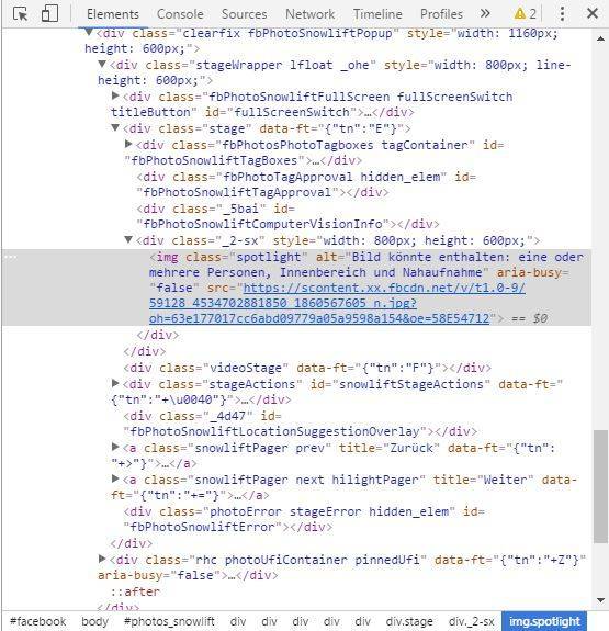 Facebook misst Ihre Fotos nach bestimmten Parametern