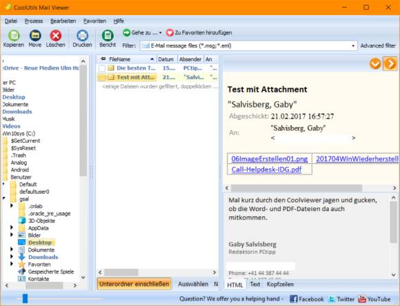 msg datei im mac öffnen