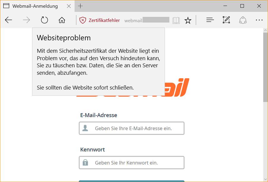 Wenn der Webbrowser meckert «Verbindung ist nicht sicher» pctipp.ch
