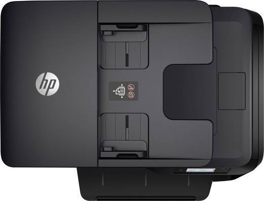 HP OfficeJet Pro 8710: Sicht von oben auf das Gerät