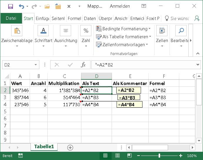 Formel excel in was ausrufezeichen bedeutet Excel 2010: