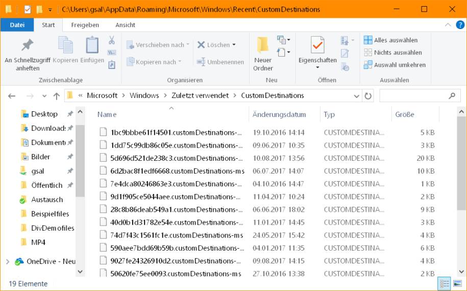 WindowsSprunglisten erweitern und Daten sichern pctipp.ch