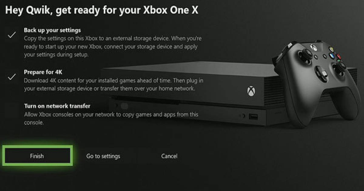 Xbox One X: Einstellungen lassen sich übertragen - pctipp.ch