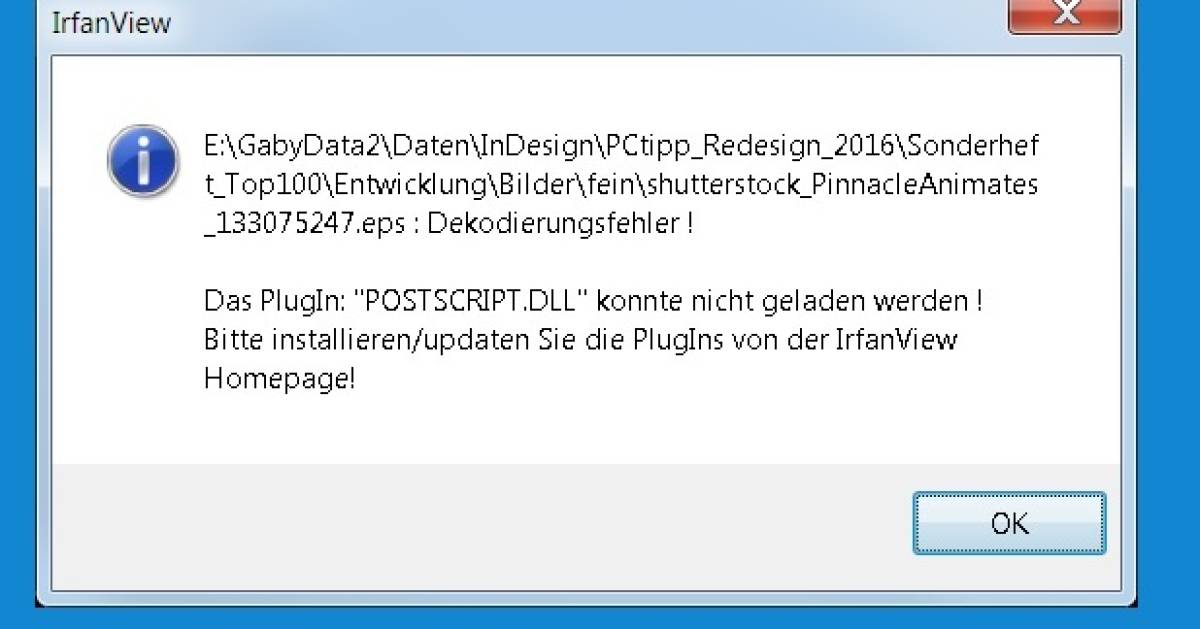 EPS mit IrfanView oder Gimp öffnen und umwandeln pctipp.ch