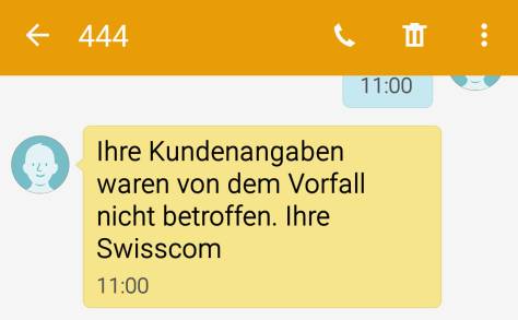 Nochmal Schwein gehabt!