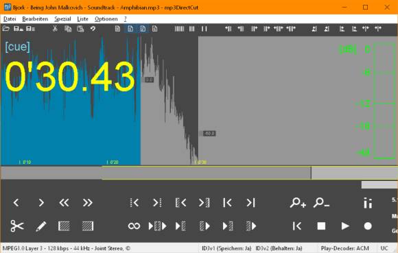 Screenshot MP3DirectCut