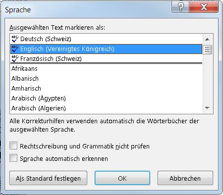 In Word Korrektursprachen Hinzufugen Und Einstellen Pctipp Ch