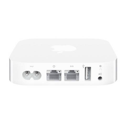 Apple will nur noch die Restbestände an AirPort-Geräten verkaufen. Danach ist Schluss. Hier im Bild zu sehen die Kompaktvariante AirPort Express