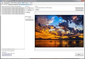Screenshot der englischen Version von Watermark Image