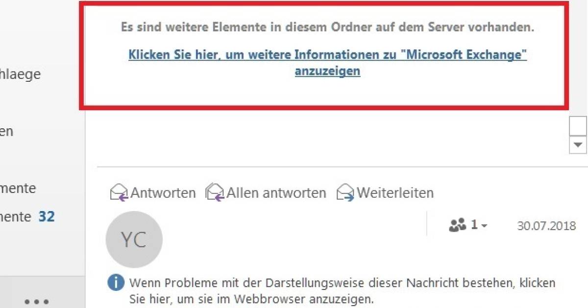 outlook mail speichern lokal