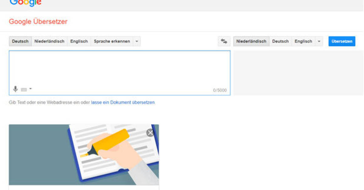 Google Online übersetzung Google Online übersetzung