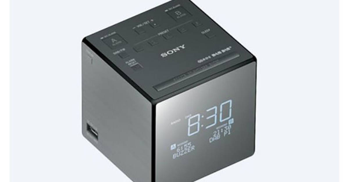 Test Sony DAB/FMWeckerRadio XDRC1DBP pctipp.ch