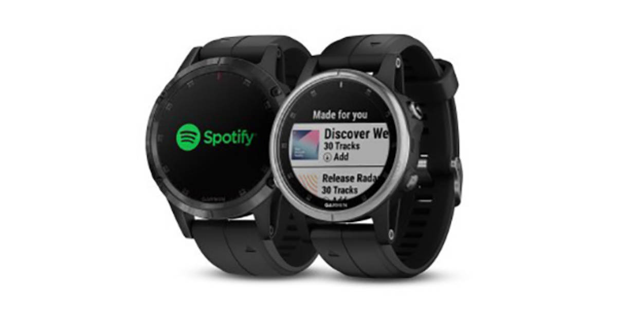 garmin fenix spotify offline