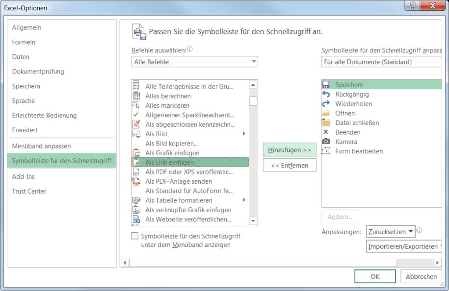 Excel schneller Link auf eine Textstelle in Word pctipp.ch
