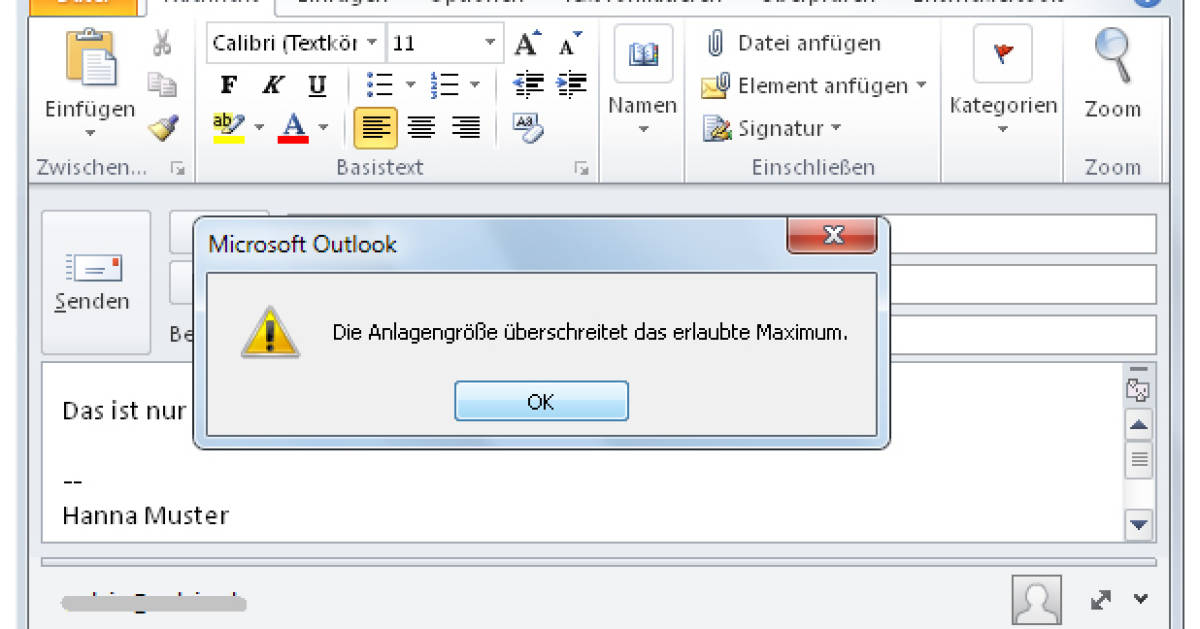 Outlook: Nachrichten bleiben im Postausgang hängen - pctipp.ch