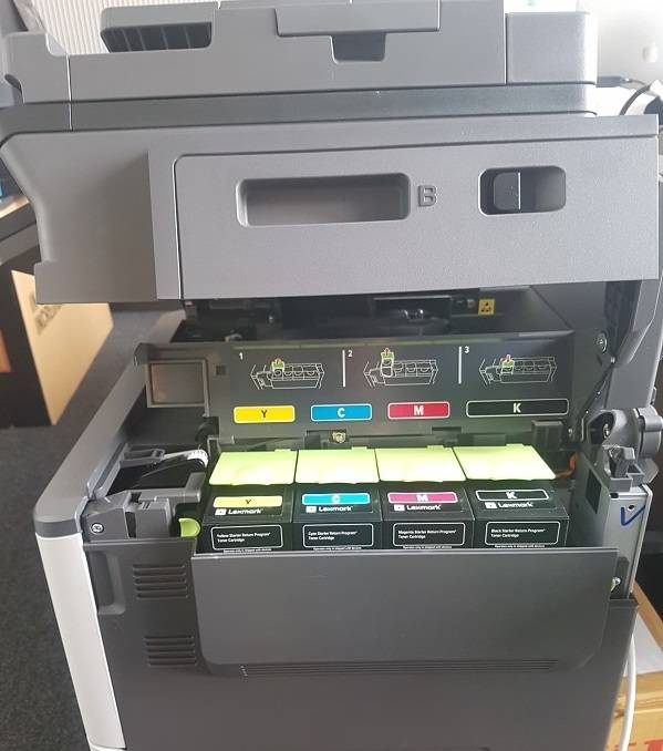 Lexmark mc2425adw shop