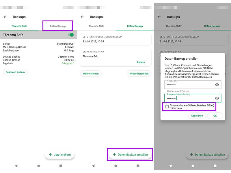 Threema Daten auf neues Smartphone übertragen pctipp.ch Threema Daten auf neues Smartphone übertragen pctipp.ch