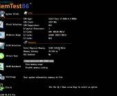 Screenshot aus MemTest86