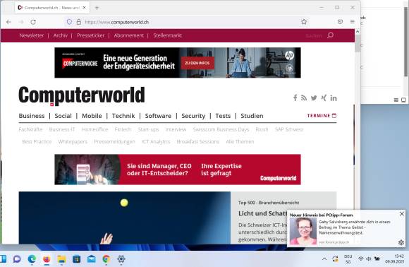 Screenshot Push-Nachricht aus dem PCtipp-Forum