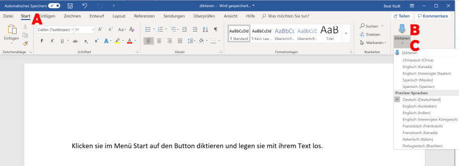 Get Wallpaper Diktieren Statt Tippen Kein Problem Mit Office 365 Pctipp Ch Free HD