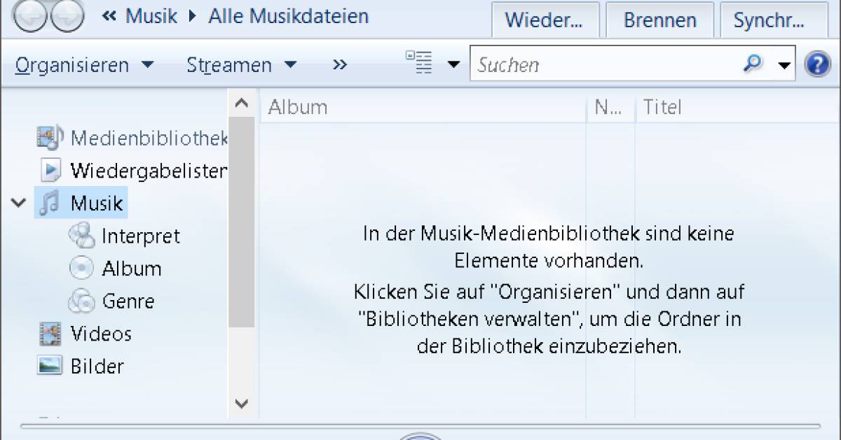 Den Windows Media Player reparieren so gehts! pctipp.ch