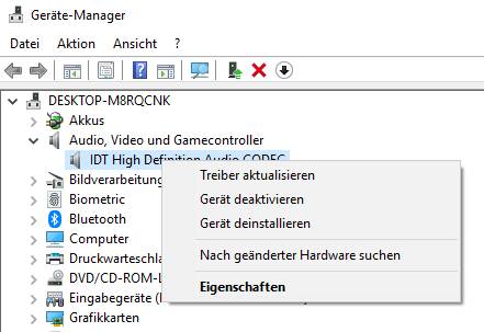 Im Geräte-Manager von Windows können Sie Hardware-Treiber aktualisieren und Probleme einsehen