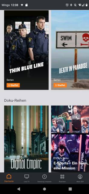 ZDF Mediathek App