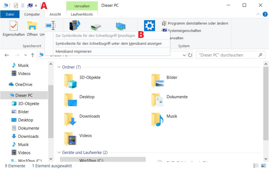 Windows 10 Der DateiExplorer von A bis Z pctipp.ch