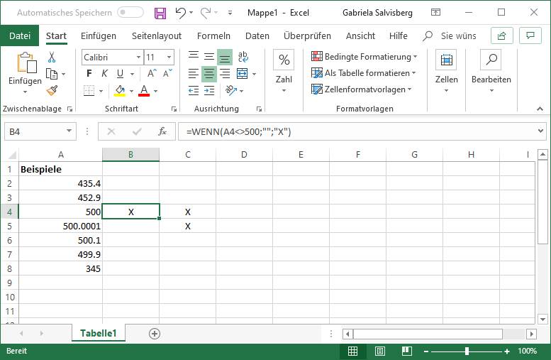 Excel Zahl in Formel direkt runden pctipp.ch