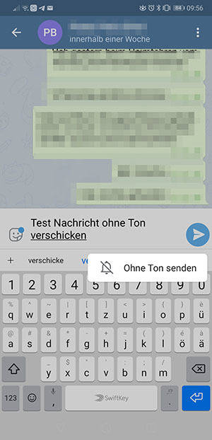 Telegram Zeigt Ungelesene Nachricht An Obwohl Sich Keine Darin Befinden Telegram: stumme Nachrichten und Langsam-Modus - pctipp.ch