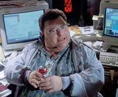 Schauspieler Wayne Knight in seiner Rolle als Dennis Nedry in Jurassic Park