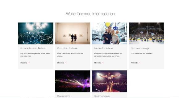 Screenshot Veranstaltungsangebote