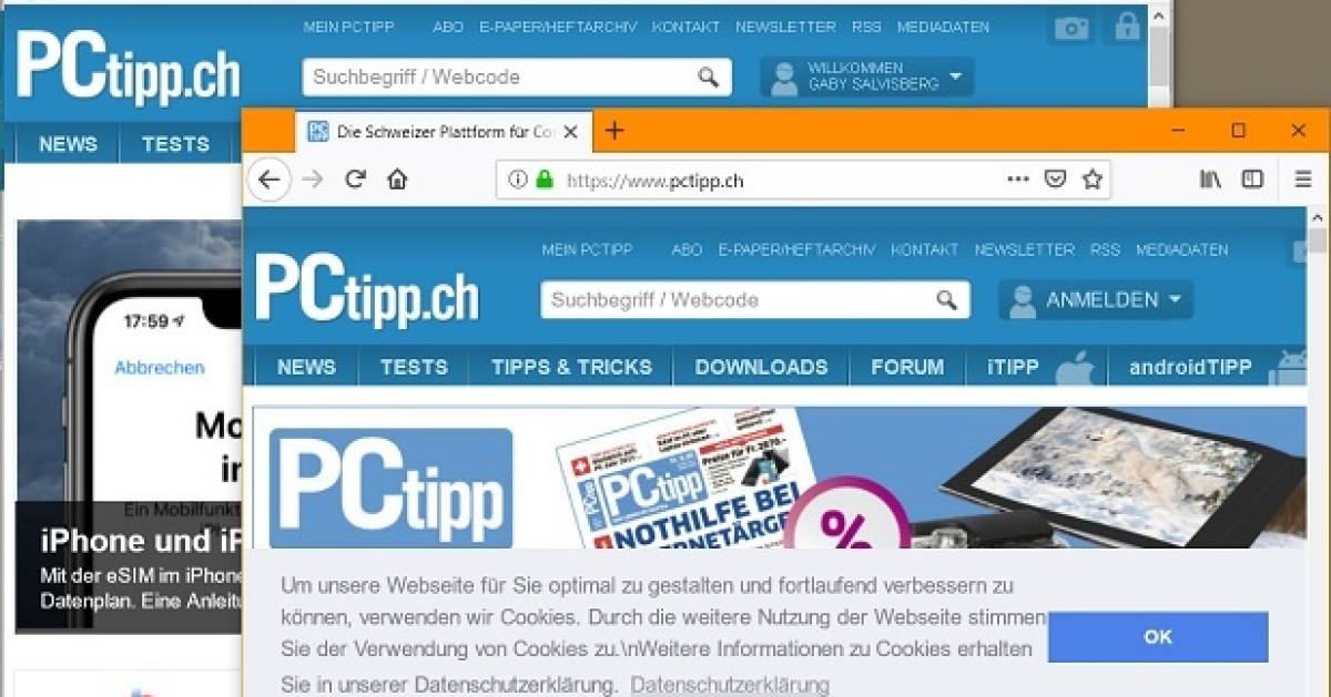 Firefox startet nicht mehr im Vollbild - pctipp.ch